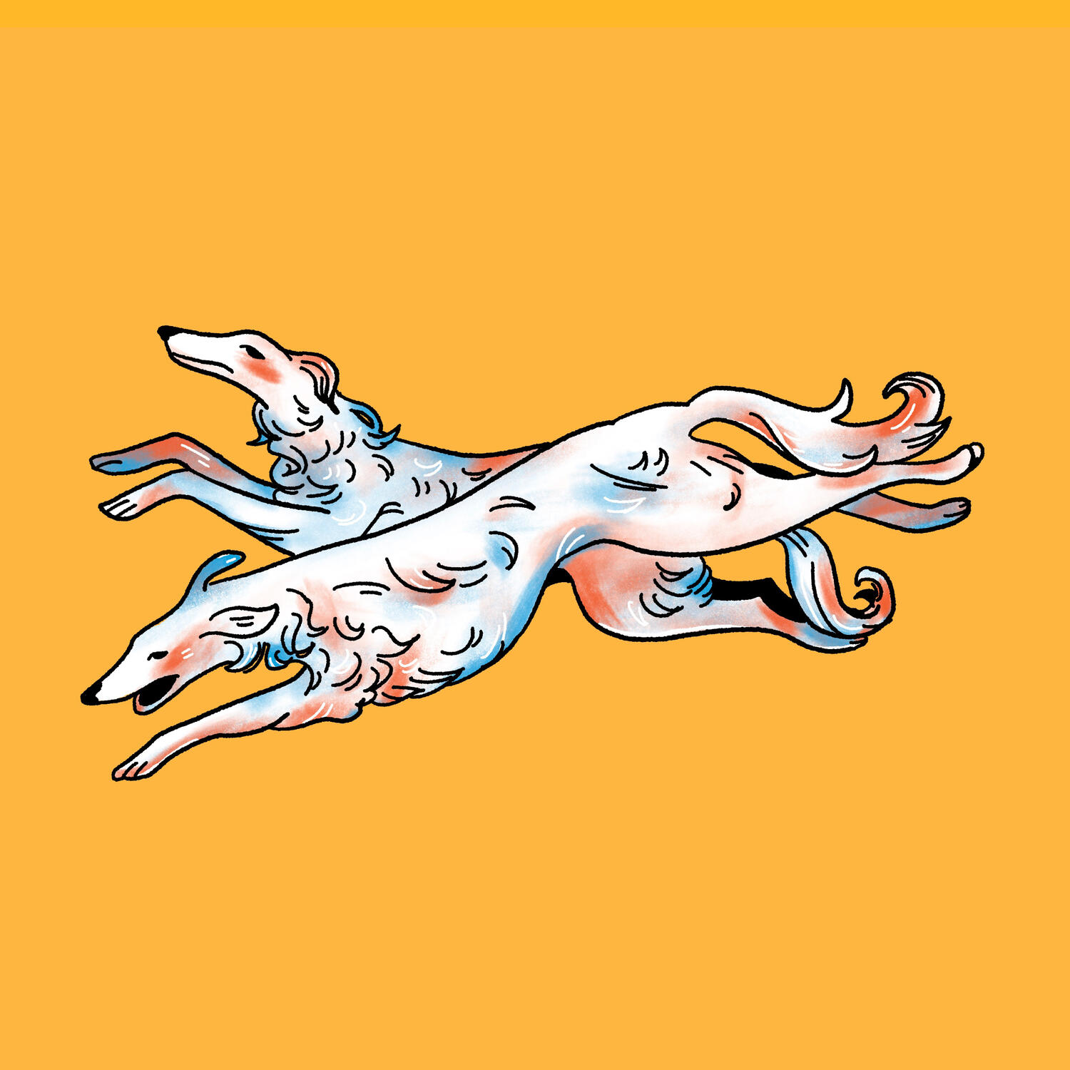 Running Borzoi, 2023